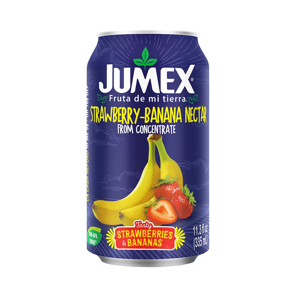 JUMEX SMALL CAN STRAWBERRY BANANA NECTAR (24/cs)