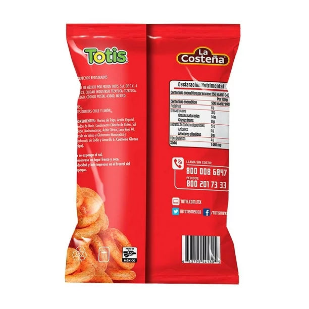 TOTIS CHILE Y LIMÓN 50 G