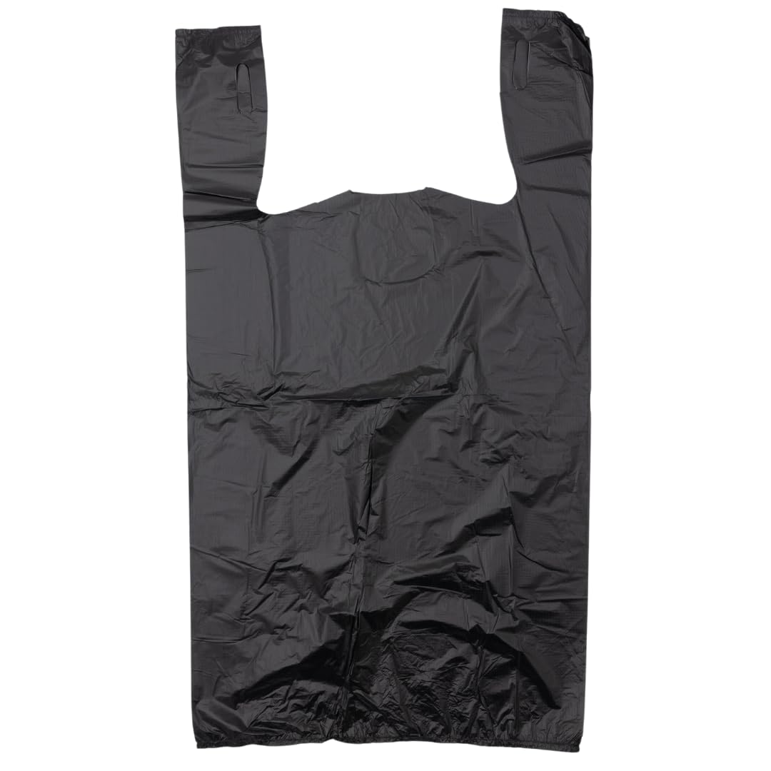 PLASTIC BAG SM 1/10 BLACK 1000/BOX