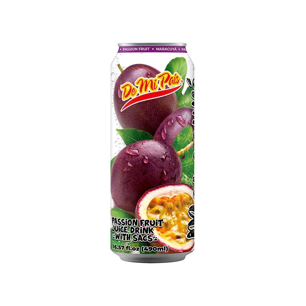 DE MI PAIS 490ML PASSION FRUIT