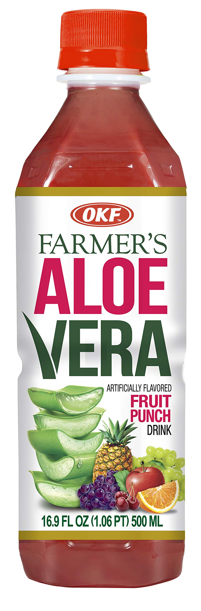 OKF ALOE 1.5L FRUIT PUNCH 12/cs
