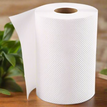 8" WHITE ROLL TOWEL (6X800 ROLL) - Aladdin Enterprise Inc