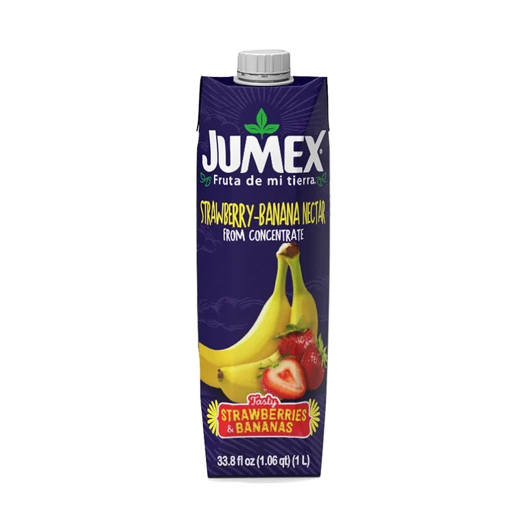 JUMEX STRAWBERRY BANANA 1L