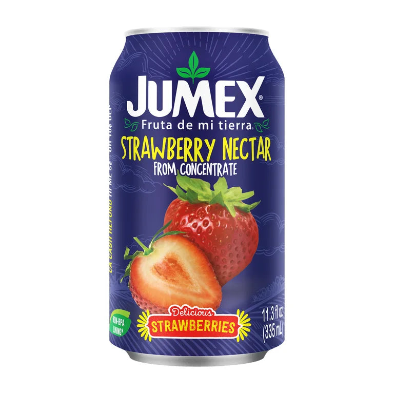 JUMEX SMALL CAN STRAWBERRY NECTAR (24/cs)