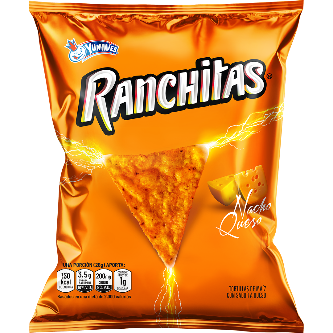RANCHITAS NACHO QUESO 150G