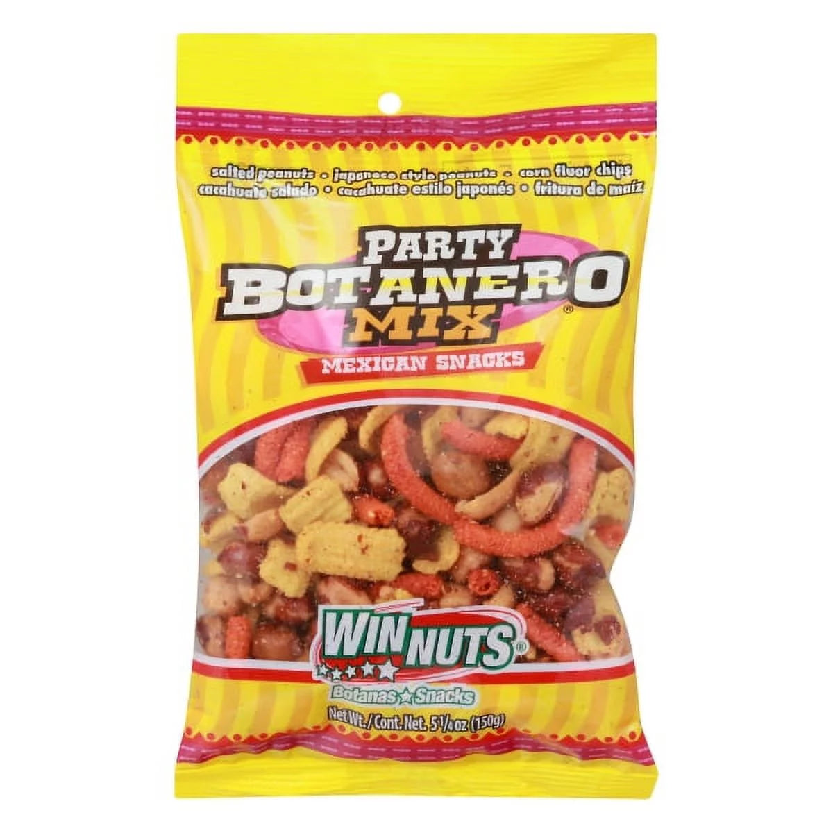 WIN NUTS 150G BOTANERO MIX