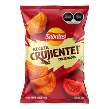 SABRITAS CHILES ROJOS 160g