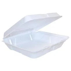 FOAM DOUBLE TRAY 9x9 3-COMP (200 ct.)